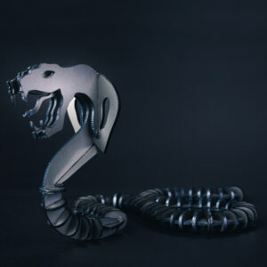 puzzle 3D cobra face le_forg3ron