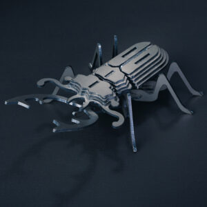 puzzle 3D scarabée face le_forg3ron