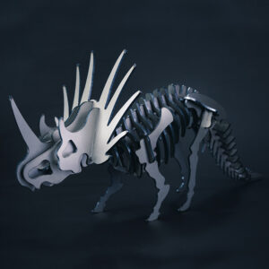puzzle 3D stryracosaurus face le_forg3ron